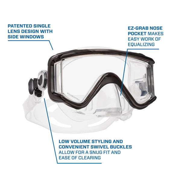 Scuba Pro Crystal VU Plus w/ Purge