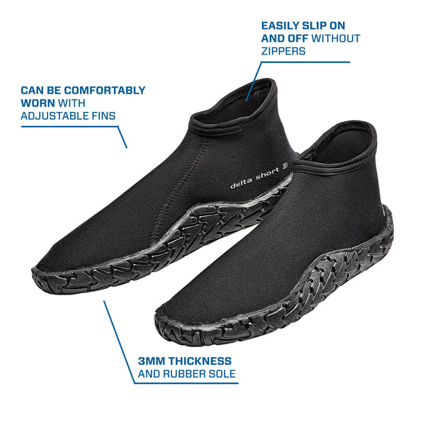 Scuba Pro Delta 3.0 boot short
