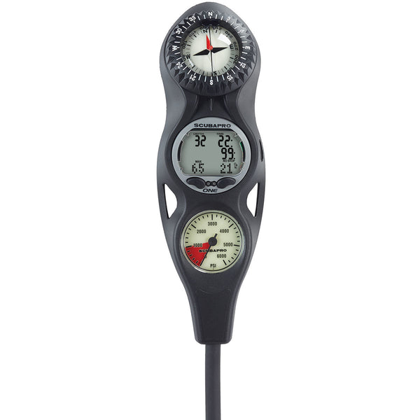 Scuba Pro Aladin ONE Matrix 3-Gauge Console